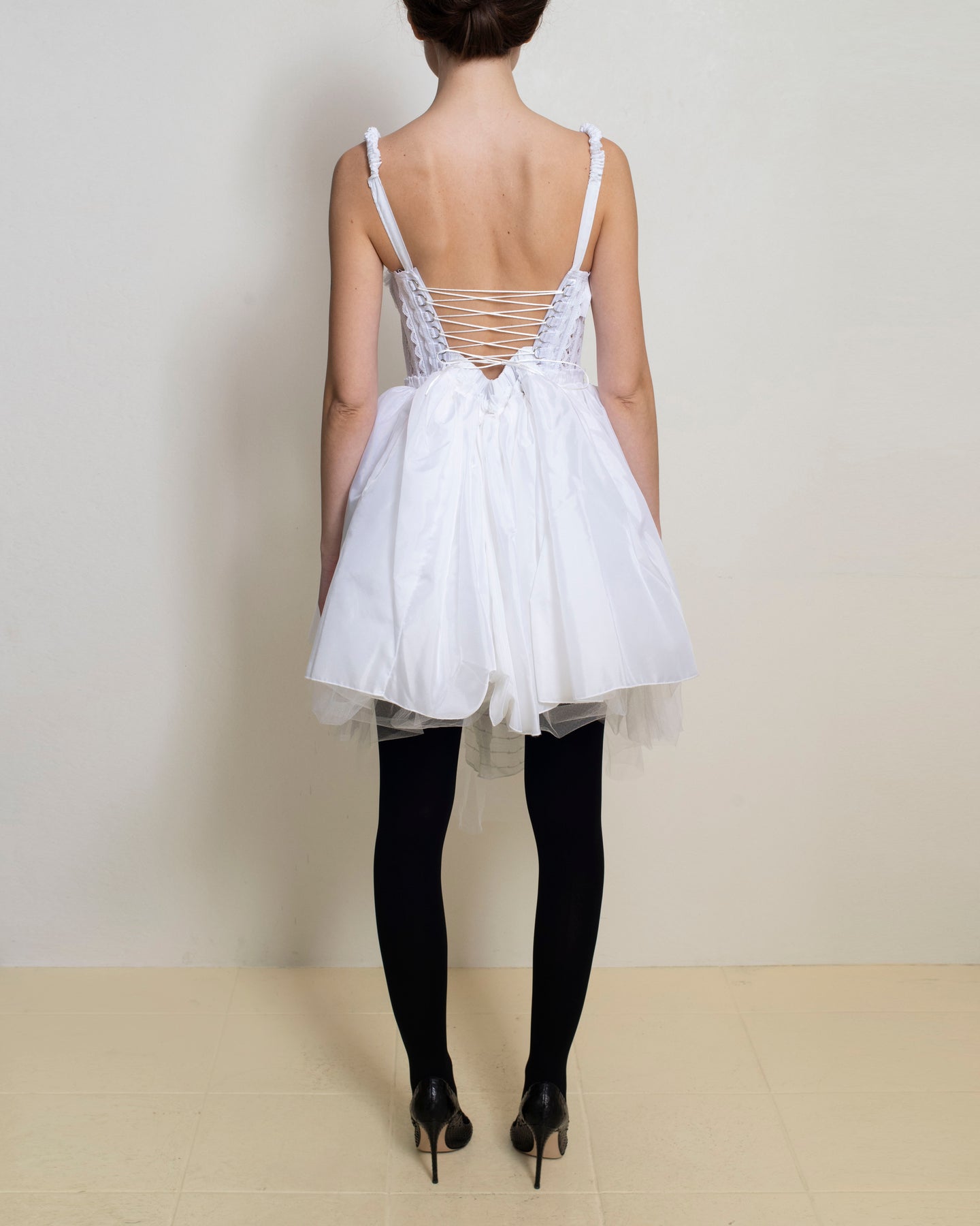 Meg Beck - White Lace Molly Dress